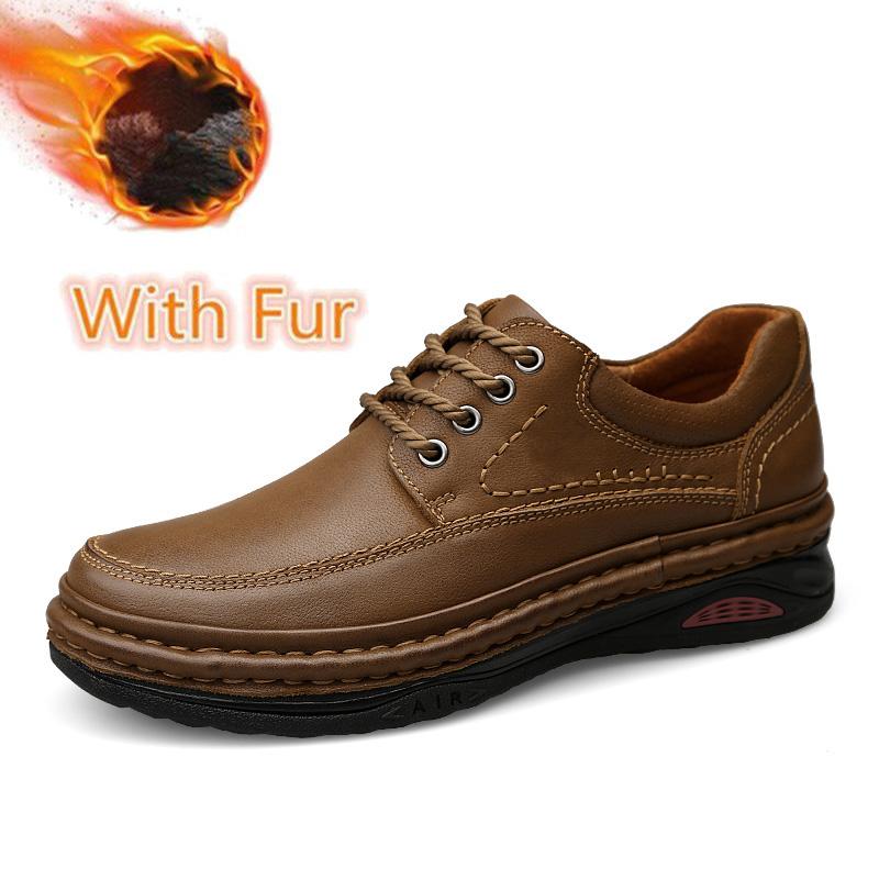 Luksusowa Marka Męskie Buty Casual Skóra Naturalna Męskie Biznesowe Płaskie Najwyższej Jakości Męskie Oksfordy Ręcznie Robione Oddychające Buty do Chodzenia