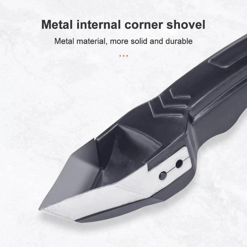 5 In 1 Silicone Spatula Window Cleaning Tool Sealant Smooth Remover Squeegee Caulk Organizer Silicon Scraper Smooth Grout Kit