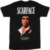 Klassisches Gangster-Porträt T-Shirt - Schwarzes Baumwoll-T-Shirt mit Vintage-Filmcharakter-Design für Herren
