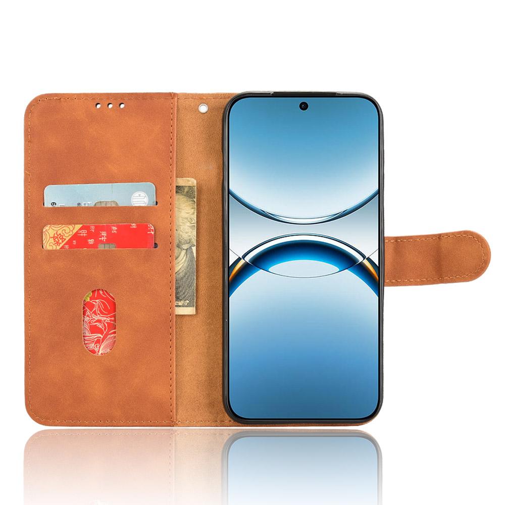For Oppo Find X8 5G Leather Case Skin-Feel Anti-Drop Wallet Flip Phone Cover