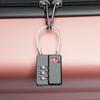 Customs Lock Luggage Lock Suitcase Lock Password Lock Travel Lock Practical Combination Padlock with Steel Cable