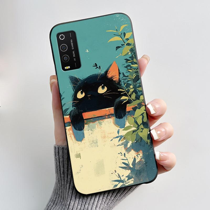 Cute Case For TCL 205 (4187D) Funda Capa Printing Shell Protective Cover Soft Silicone Cartoon Phone Casing Coque