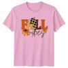 Fall Vibes Unisexs TShirt Retro Fall Autumn Thanksgiving Gift For Her