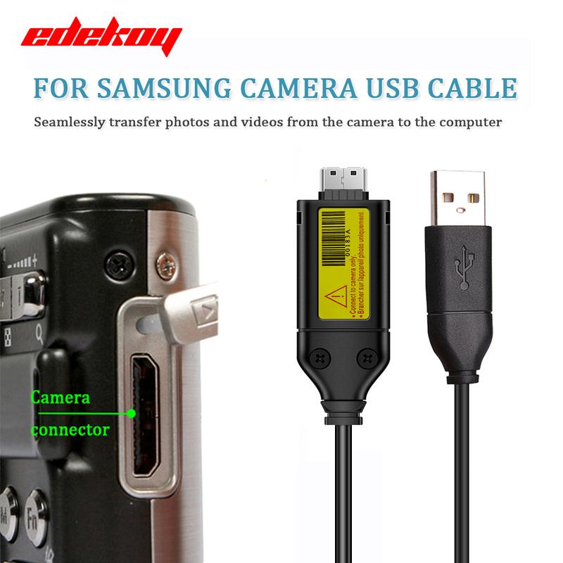 

SUC-C3 USB Data Charging Cable Cord for Samsung Digital Camera ES10 ES55 ES57 ES60 ES63 ES65 ES67 ES70 ES71 ES73 ES74 ES75 ST10 0.5m