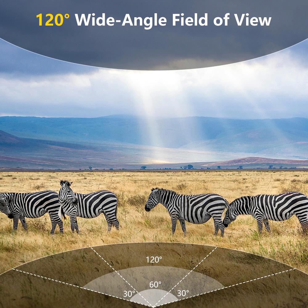 Solar-Powered HD WiFi Hunting Camera: Waterproof, Infrared, Motion Detection.