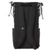 Adidas Large Capacity Logo Zipper Backpack Unisex Backpacks Black DM2791