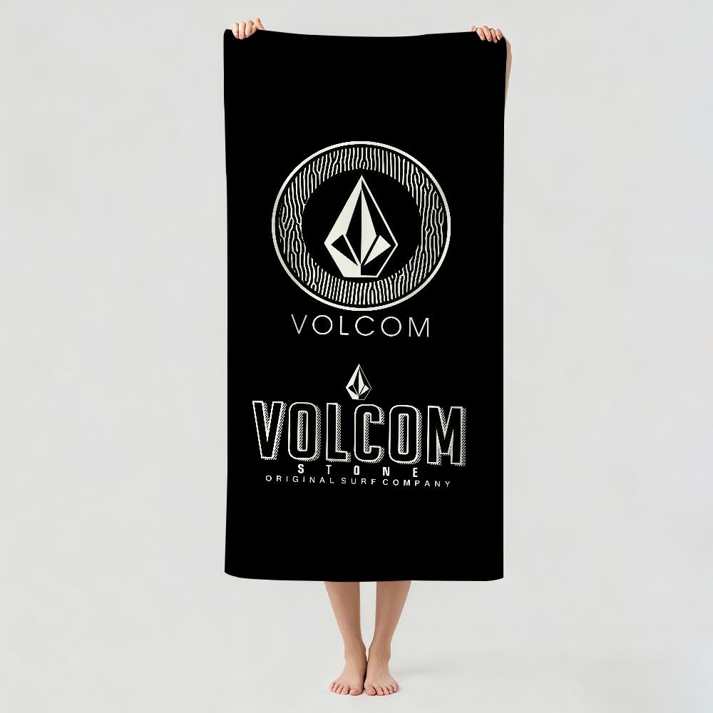 Módní potisk V-Volcom Ručník Sušící Ručník do koupelny Použitelný pro lehké plavání Kempování Jógu Pláž Ven