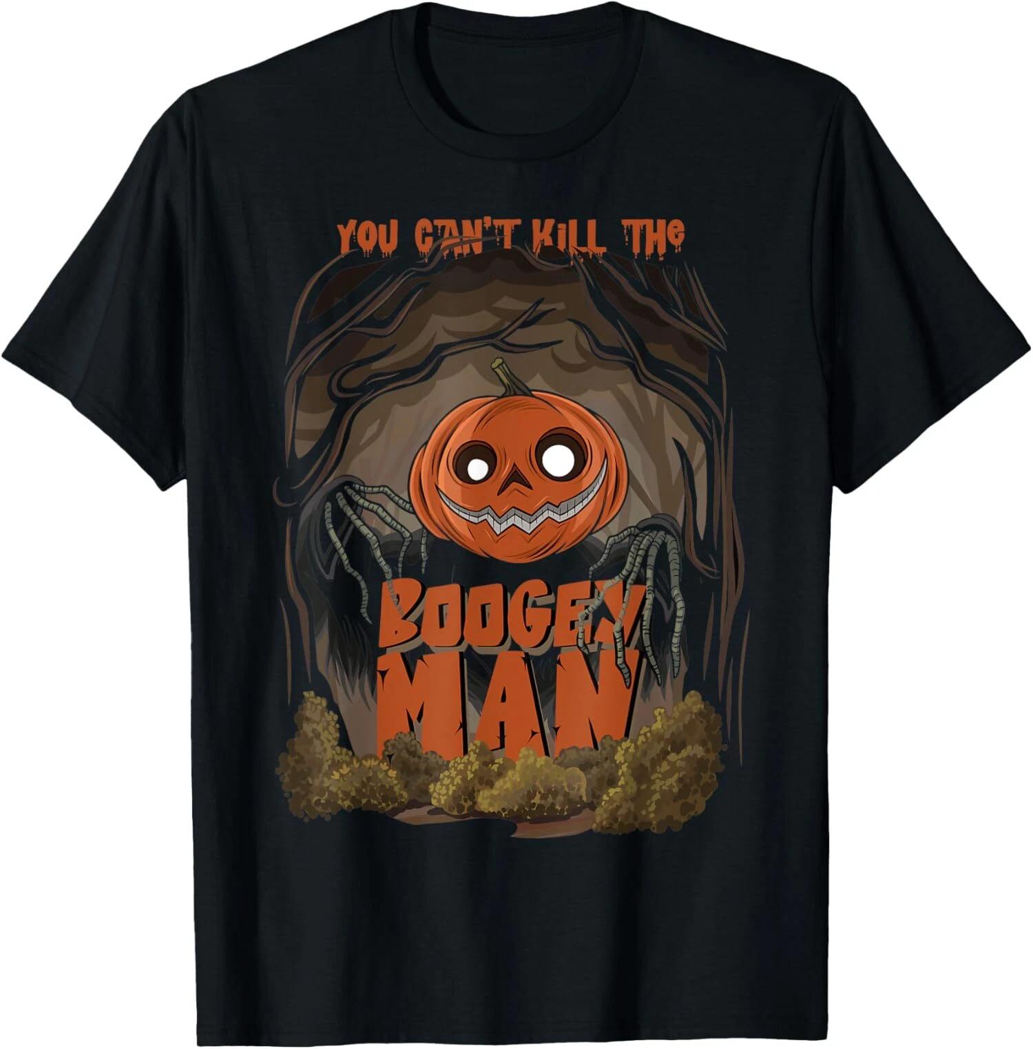 NEW LIMITED You Can t Kill The Boogeyman Scary Pumpkin Halloween T-Shirt XL