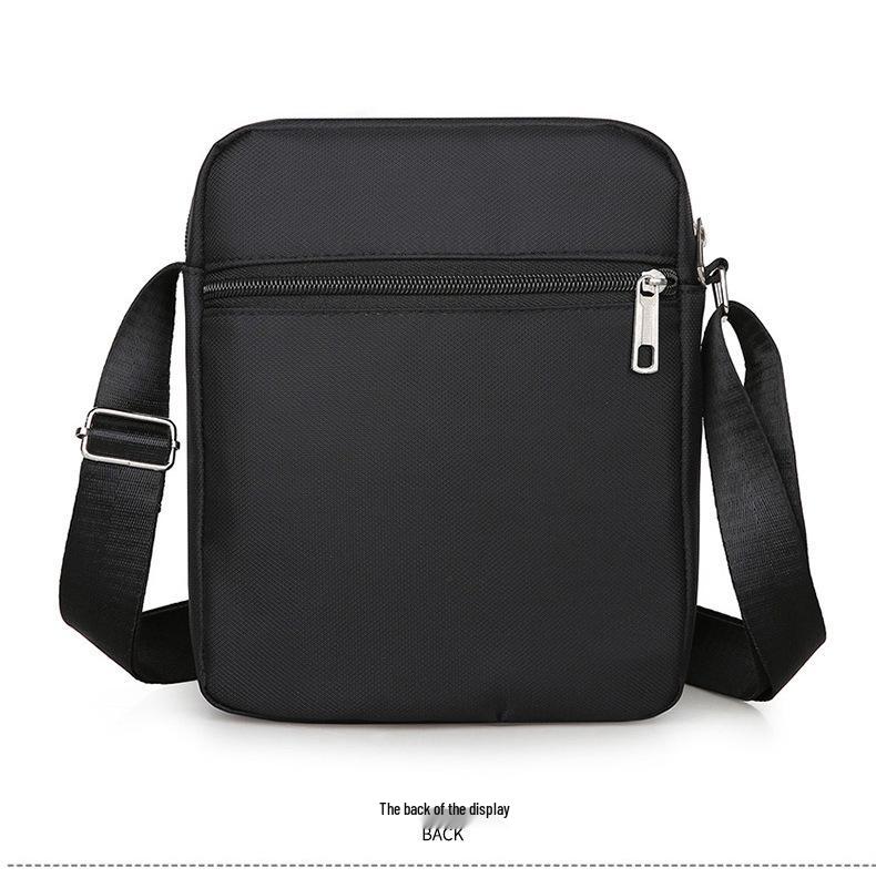 Korean-Style Casual Multi-Layer Waterproof Crossbody Bag for Men & Women - Large Capacity Summer Business Shoulder Wallet