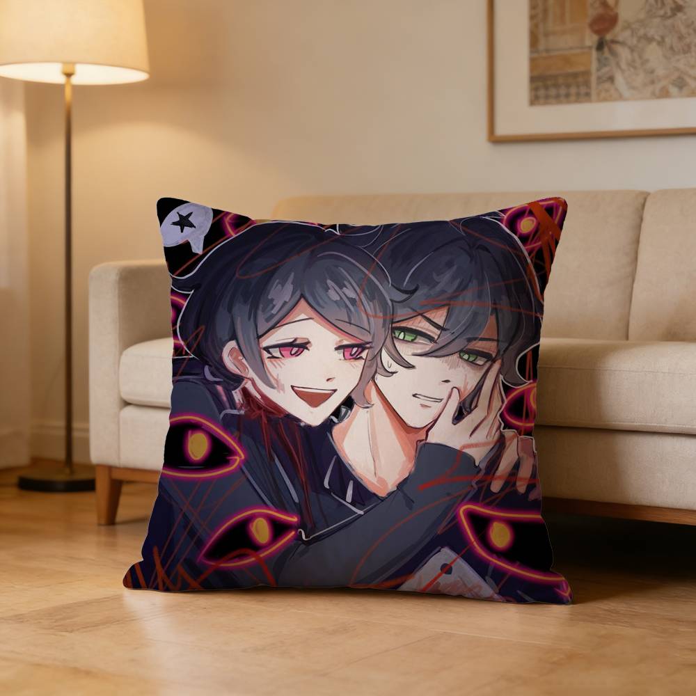 C-Coffin Of A-Andy And L-Leyley Pillow Case Pattern Printed Pillowcase For Living Room Sofa Cushion Cover