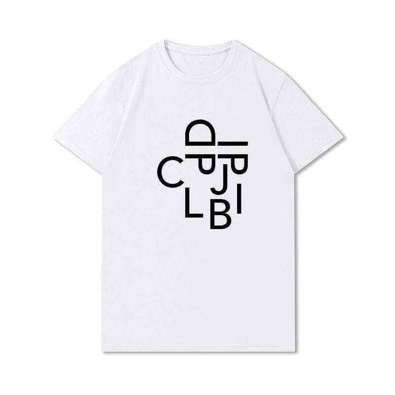 S-3XL 100 Fantasie Harajuku Grafica Estiva Bianca Magliette Donna Stampate Casual Maniche Corte Top Girocollo