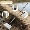 Flat Shovel Outdoor Tool Heavy Duty Multipurpose for Lawn Edging Weeding Sod 21cm