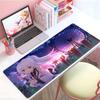 Emotional Sweet Anime PPlastic MMemories Mouse Pad Large Thick Desk Pad Stitched Edges Gaming Mouse Mat For Pc