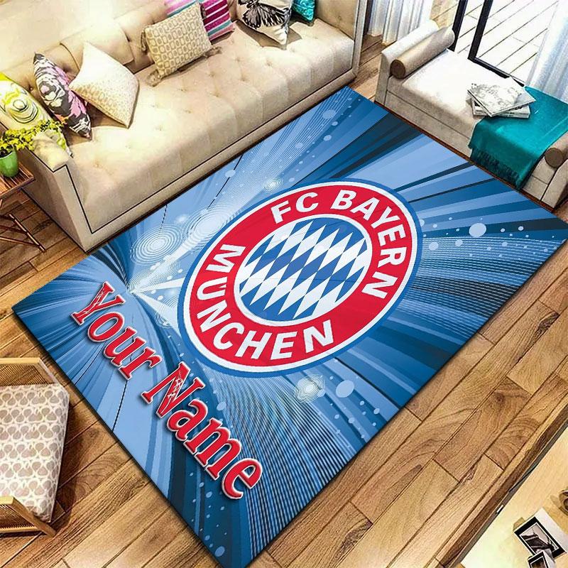 FC Bayern Munchen Custom Name Carpet Rug for Living Room Bedroom Home Sofa Decoration,Kids play Non-slip Floor Mat