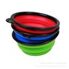 Silicone Pet Folding Bowl, Dog Rice Bowl, Dog Food Bowl, Dog Bowl, Anti-overturning Pet Bowl, Cat and Dog Food Utensils, Dog Bowl Supplies
