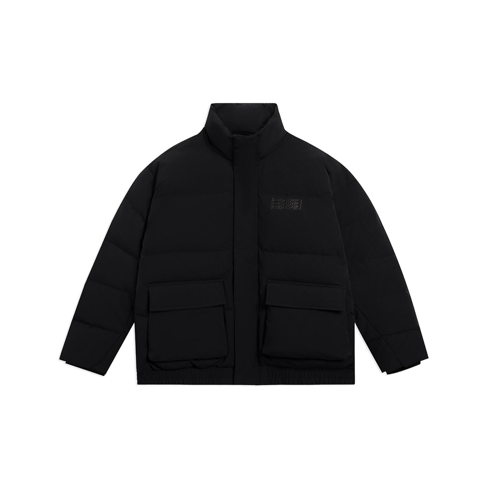 Li-Ning Counterflow Logo Down Jacket Black Men s AYMS387-1 XL