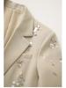 Elegant European Women's Blazer Set: Autumn 2025 Beaded Slim Fit Suit