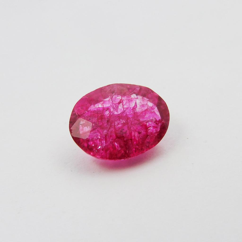 2.9 Ct Natural Pink Sapphire Oval Cut CERTIFIED Loose Gemstone Free Delivery