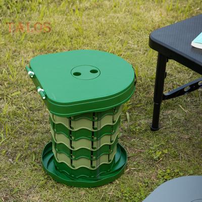Retractable Portable Toilet Strong Load-capacity Adjustable Height Camping Toilet Portable Potty for Emergency Use