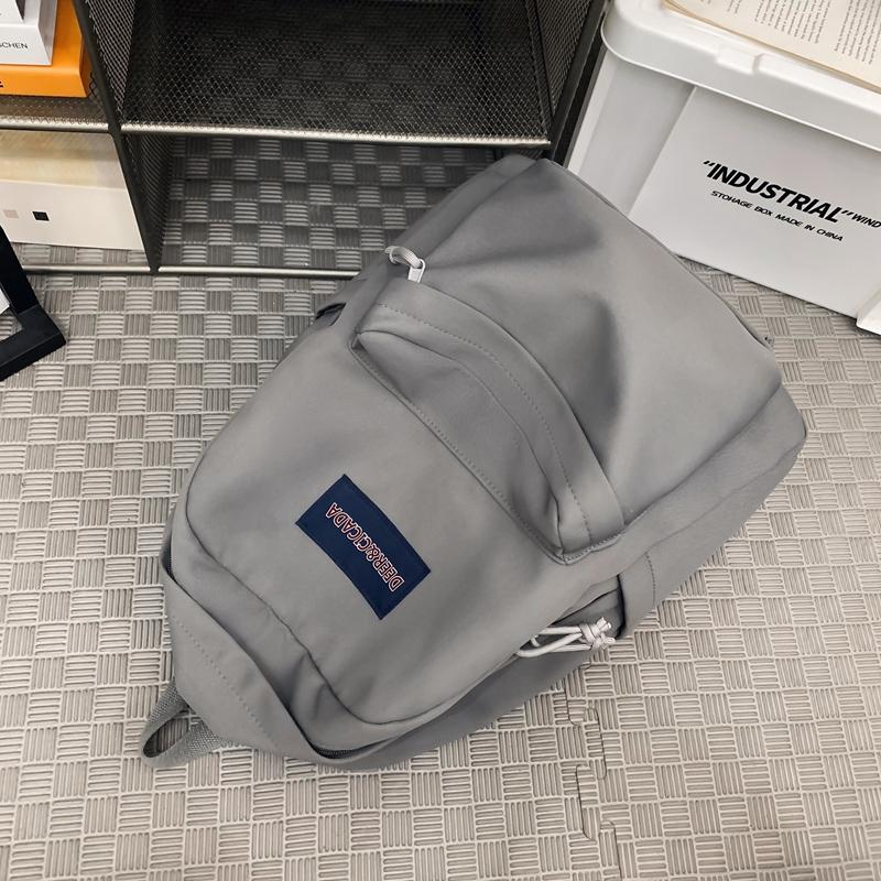 Skolväska Dam Junior High School Student Ryggsäck Herr College Student Datorryggsäck