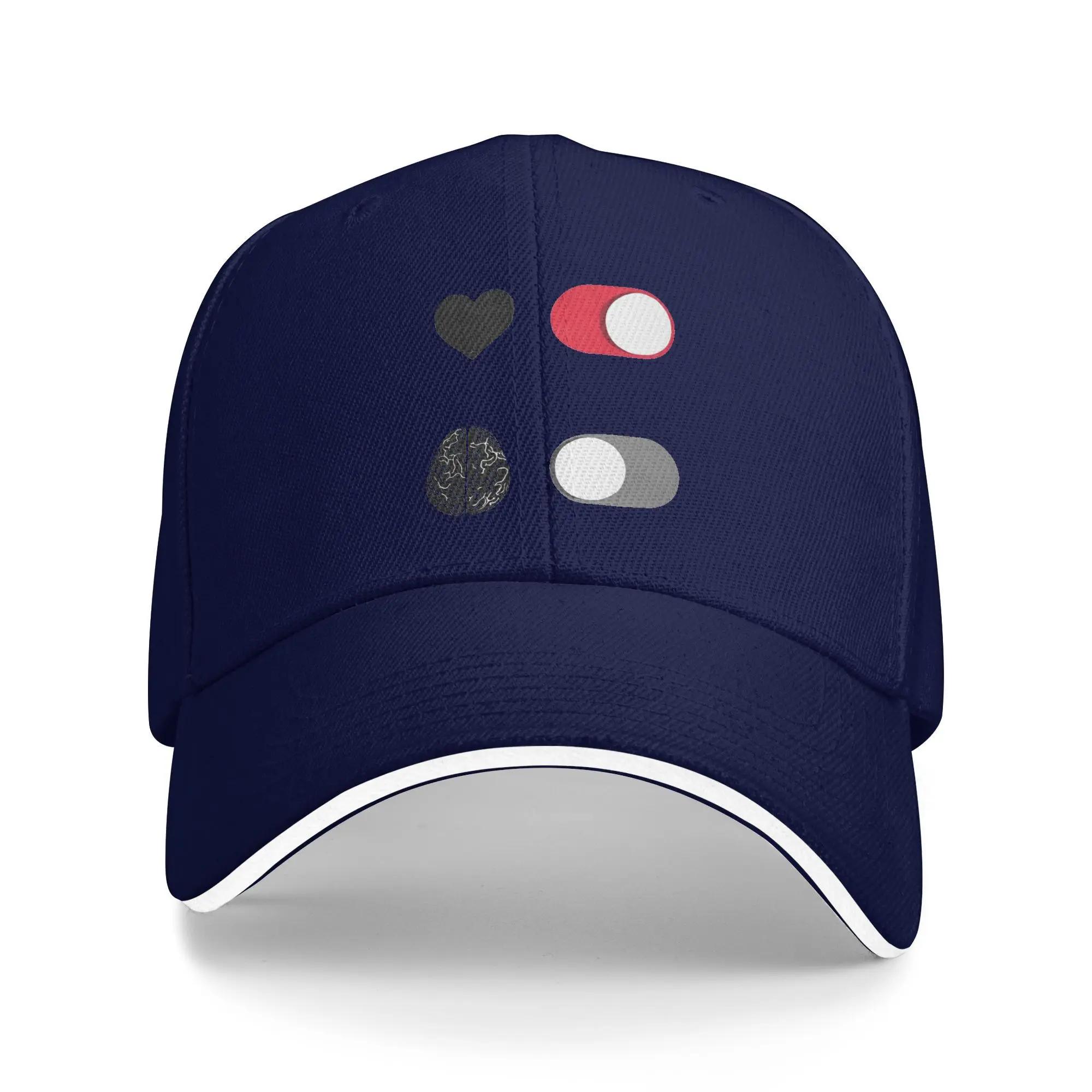 

Open the Heart and Close the Mind Baseball Cap Women Unisex Design Trucker Hat Spring yk Cute Outdoor Sport Sun Baseball Caps One Size