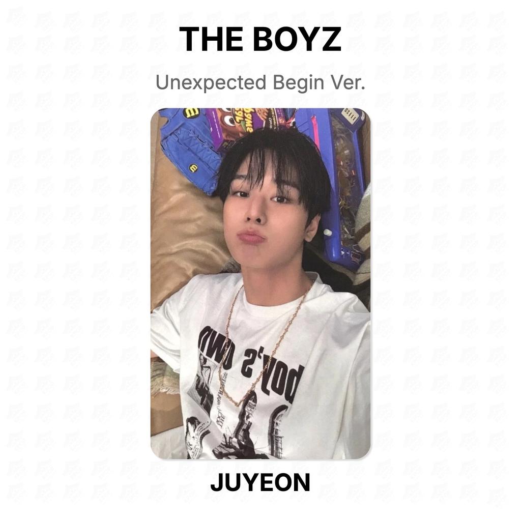 THE BOYZ Unexpected Begin Ver. Official Photocard