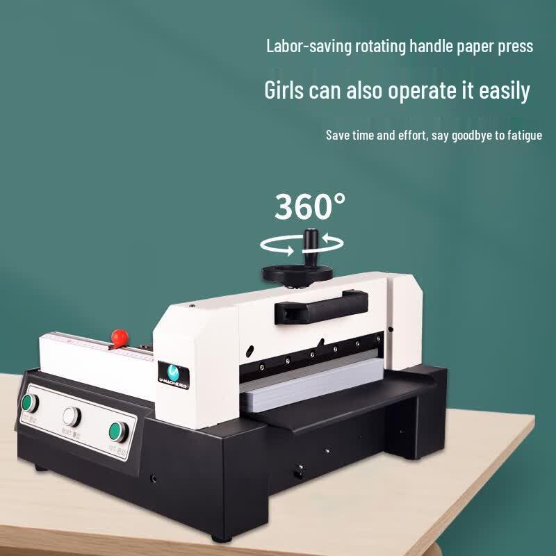 Youmas U-QS320A Electric Heavy-Duty Paper Cutter CN Plug (adapter Included)
