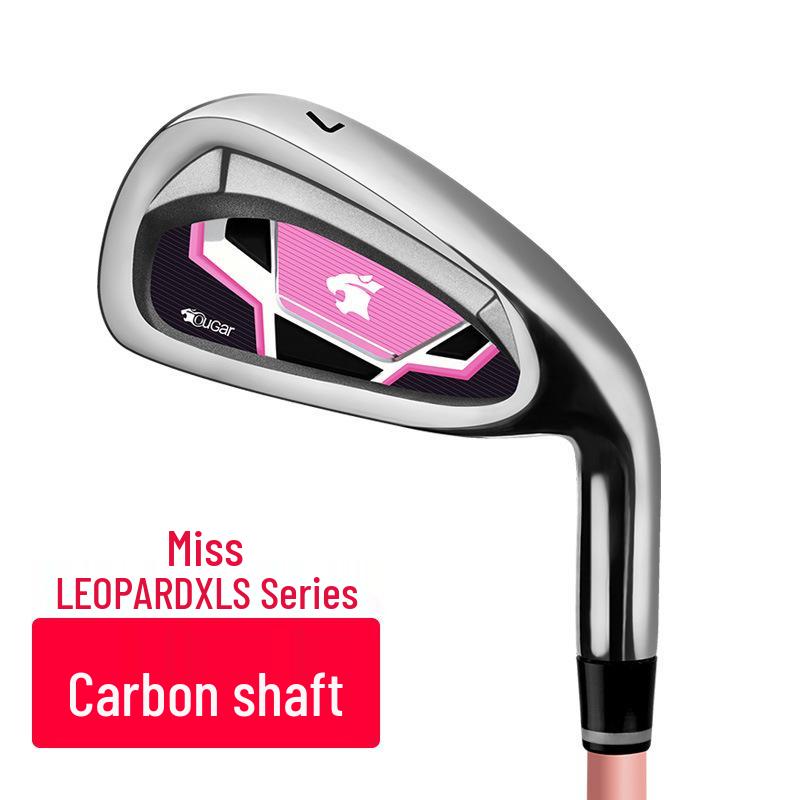 Beginner 7 Iron Golf Club with Carbon Shaft for Men and Women – Portable Practice Club