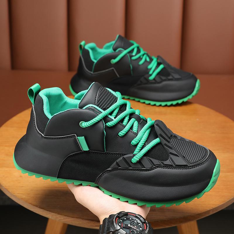 New Classic Men's Casual Breathable Sneakers Thick Soled Height Increasing Sports Running Shoes Zapatos Para Hombres Large 39-47