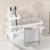 No-Drill Sponge & Brush Holder Rack for Kitchen Sink