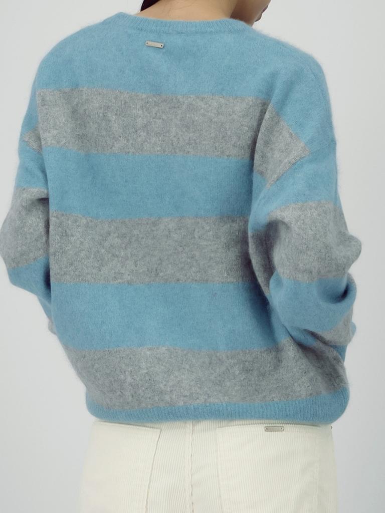 ACUD Round Wool Knit _St.Blue