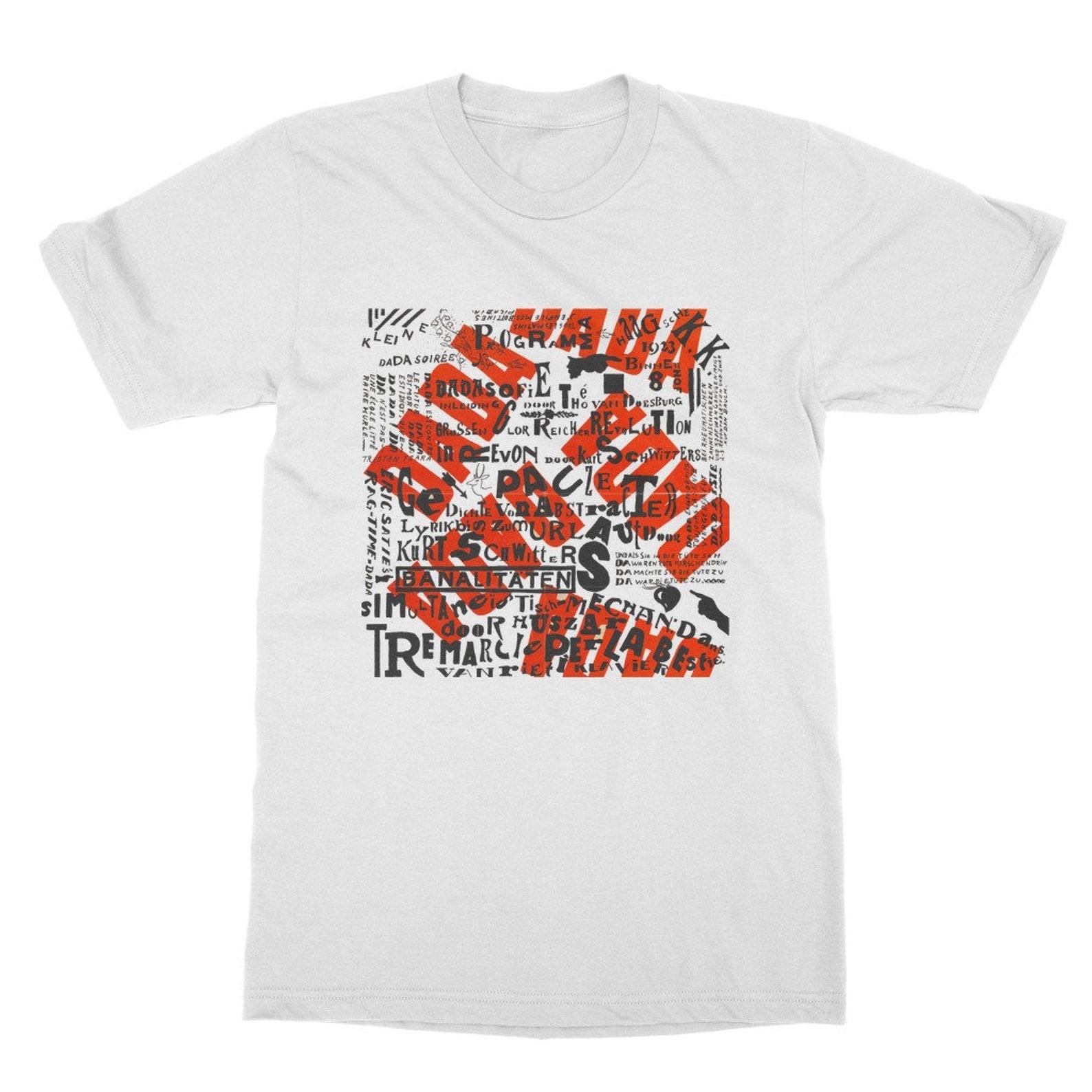 Dada Art T-Shirt – Avant-Garde Unisex Graphic Tee S