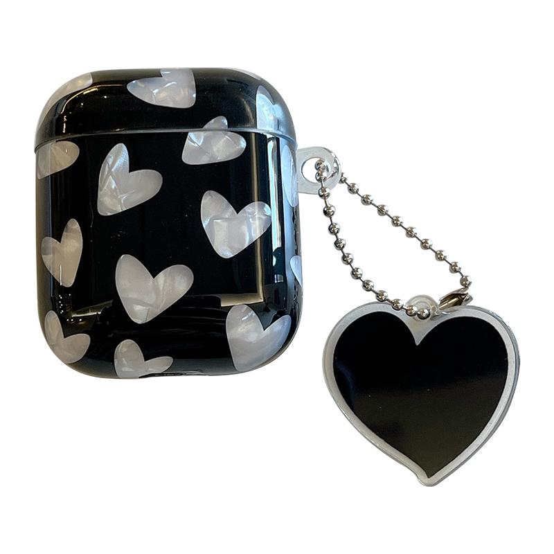 

TPU Cover for AirPods with Charging Case (2016)/(2019)/AirPods with Wireless Charging Case (2019) Anti-drop Case Black