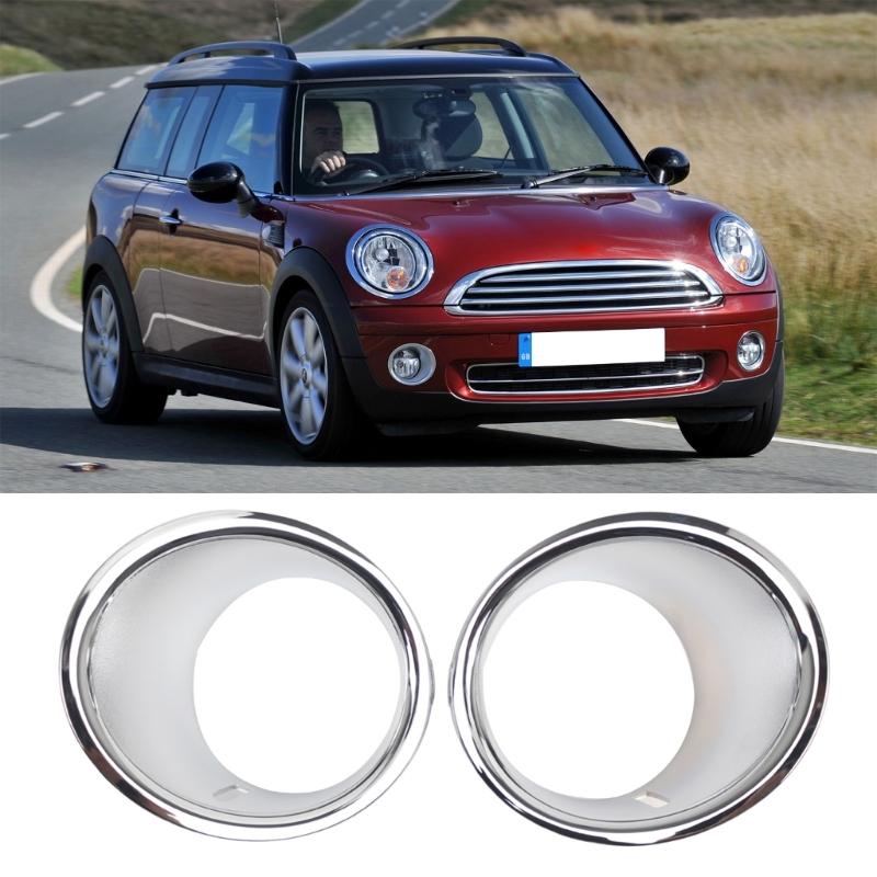Electroplated Car Lamp Shield Vehicle Light Protections Vehicle Exterior Accessories Simple Installation for R55 R56 R57