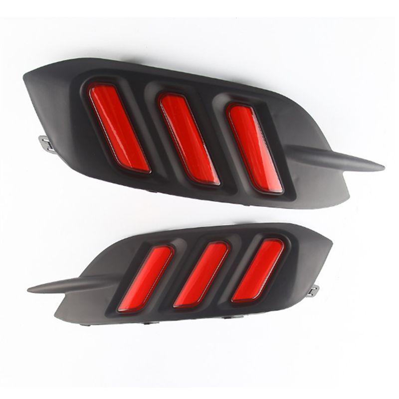 For HONDA Civic 2016-2018 LED Tail Light Brake Lights Rear Bumper DRL Reflector Lamp Car