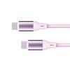 USB C - USB C Cable 100 W 1 M Silicone Pink Kruger&Matz Basic
