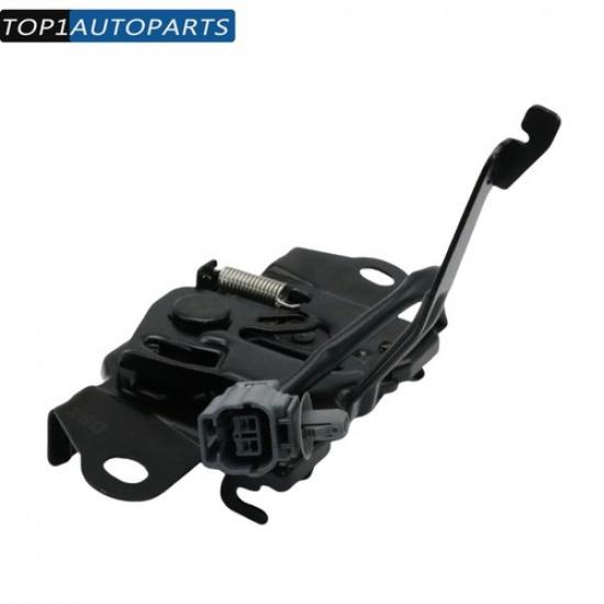 Hood Latch For 2013-16 Mazda CX-5 FITS Models with Alarm System Black Steel US