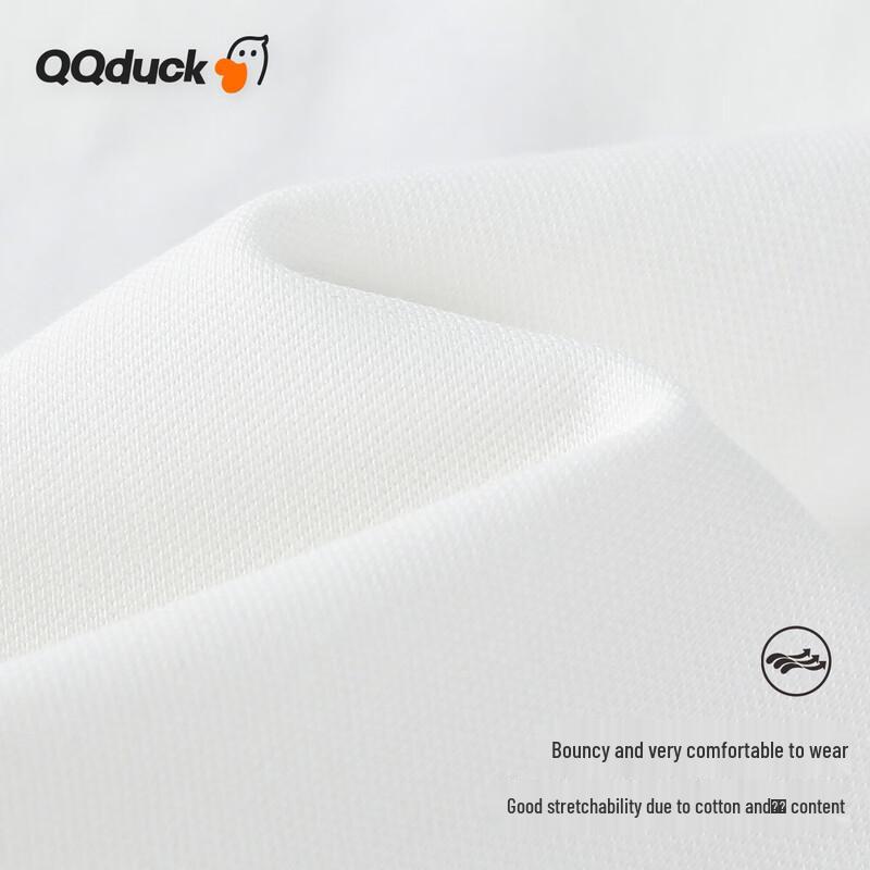 QQ DUCK Kids' Long-Sleeve Polo Shirt