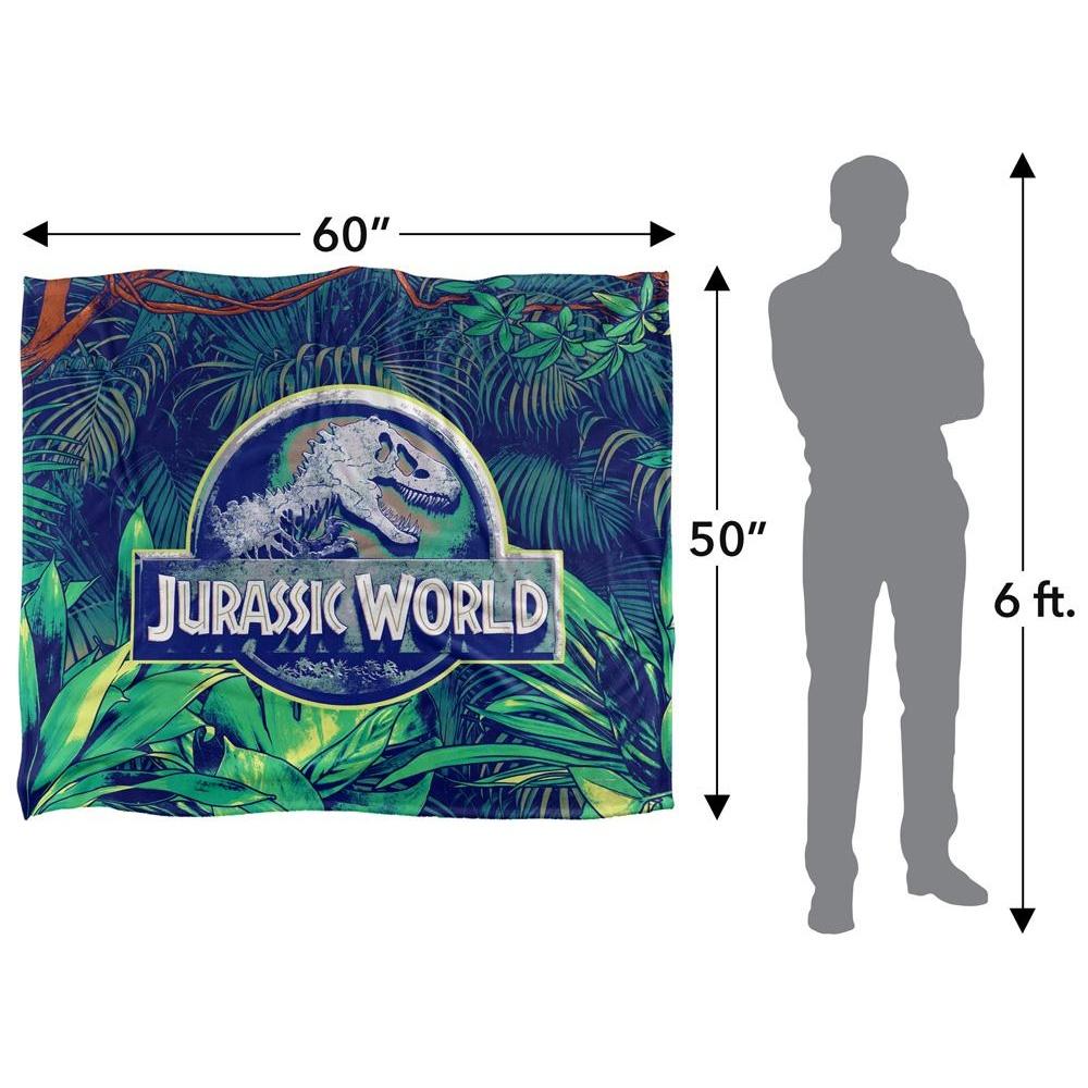 Jurassic World Jungle Blanket