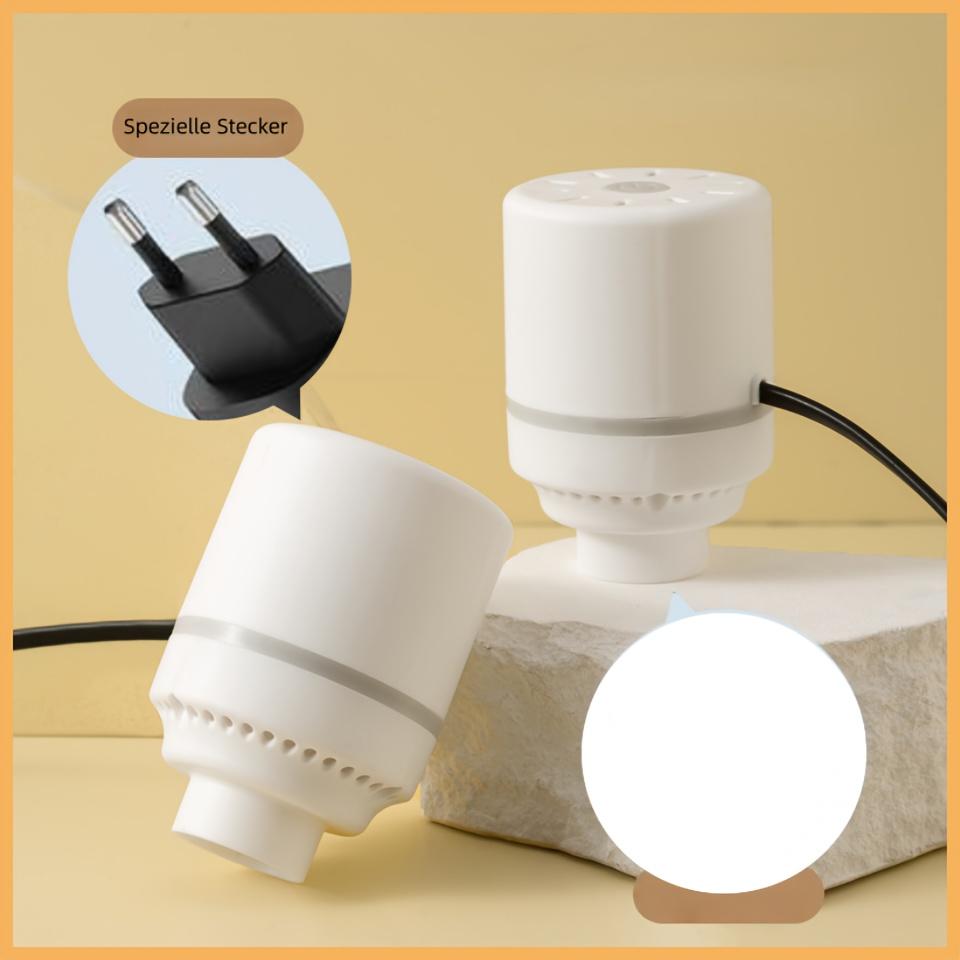 European Electric Pump, Fast Vacuum Creation, Compact Design with Stable Base, Cool Operating , Wet/Dry Cleaning, Compatible with European Plug 220V