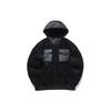 Anta Life Series 3D Pocket Logo Sport Fleecegefütterte Strick Kapuzenjacke Unisex Oberbekleidung Schwarz 152148738-3