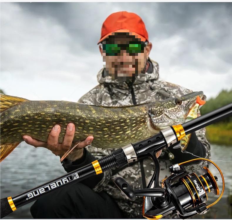 Complete Sea Fishing Rod Set: Long-Cast Spinning Rod & Tackle Supplies for Sports & Outdoors