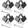 10 Pairs Semi Metal Bicycle Disc Brake Pads Are Fit for Shimano Xt M445 M375 M515 M9000 M9110 Avid Elixir 1 3 5 7 9 Bicycle Part