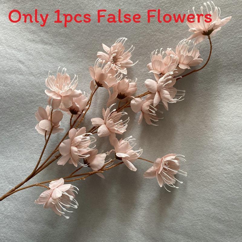 Simulated Areca Flowers Wedding Decoration Realistic Photography Prop Backdrop