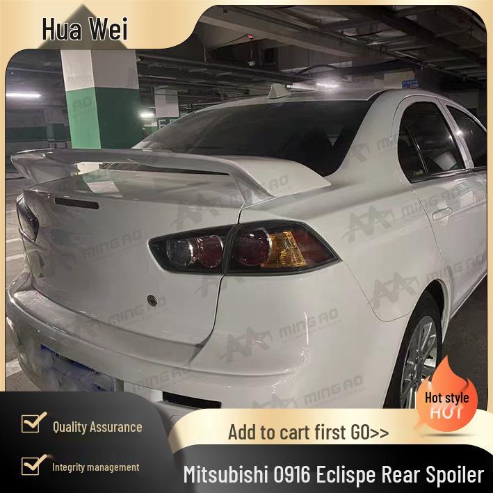 Spoiler Posteriore Mitsubishi Lancer EX 09-16 - Nessun Danno, Installazione Senza Fori
