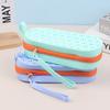 Silicone Swimming Glasses Organizer Protector Soft Glasses Case Swimming Gear Breathable Glasses Protector Student Products