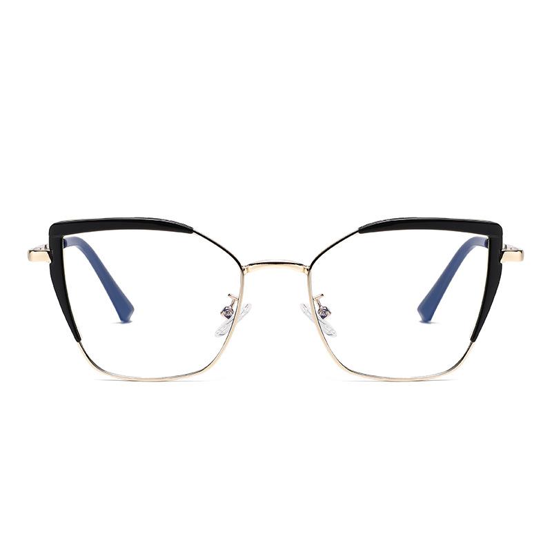 Cat'S Eye Color-Changing Optical Frame Female Anti-Blue Light Glasses Frame Female