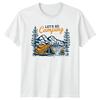 Lets Go Camping Hobbies Mens T-Shirt Womens Tee Graphic Unisex Top