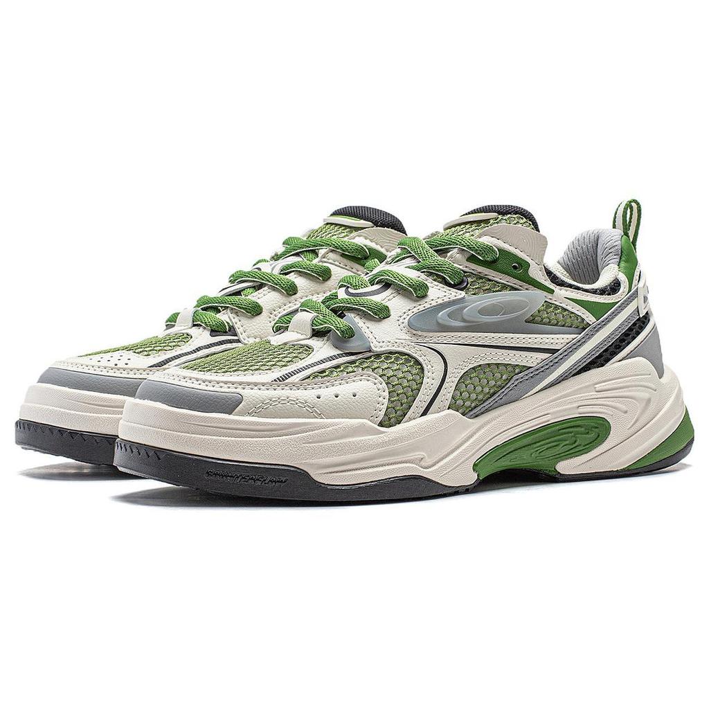 Li Ning Flash Star 2 Slip Resistant Abrasion Resistant Slip Resistant Abrasion Resistant Low top Casual Shoes Women's AGLT172-4