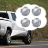 4Pcs Car Wheel Hub Center Covers Durability 8982146870 Professional Practical Easy To Install